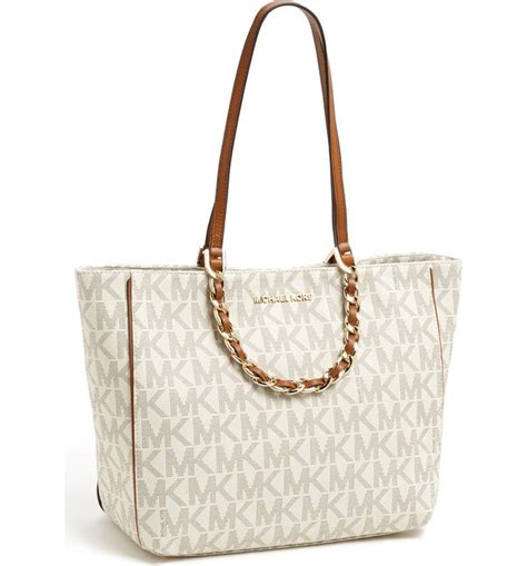 michael kors large harper tote purse bag|Michael Kors large canvas tote.